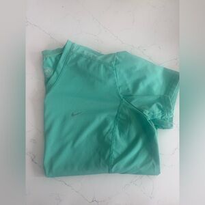 Nike Turquoise Sports Workout Tee